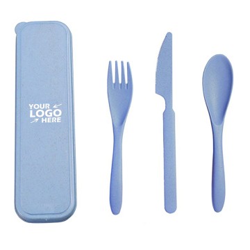 Portable Utensils Flatware Set with Case